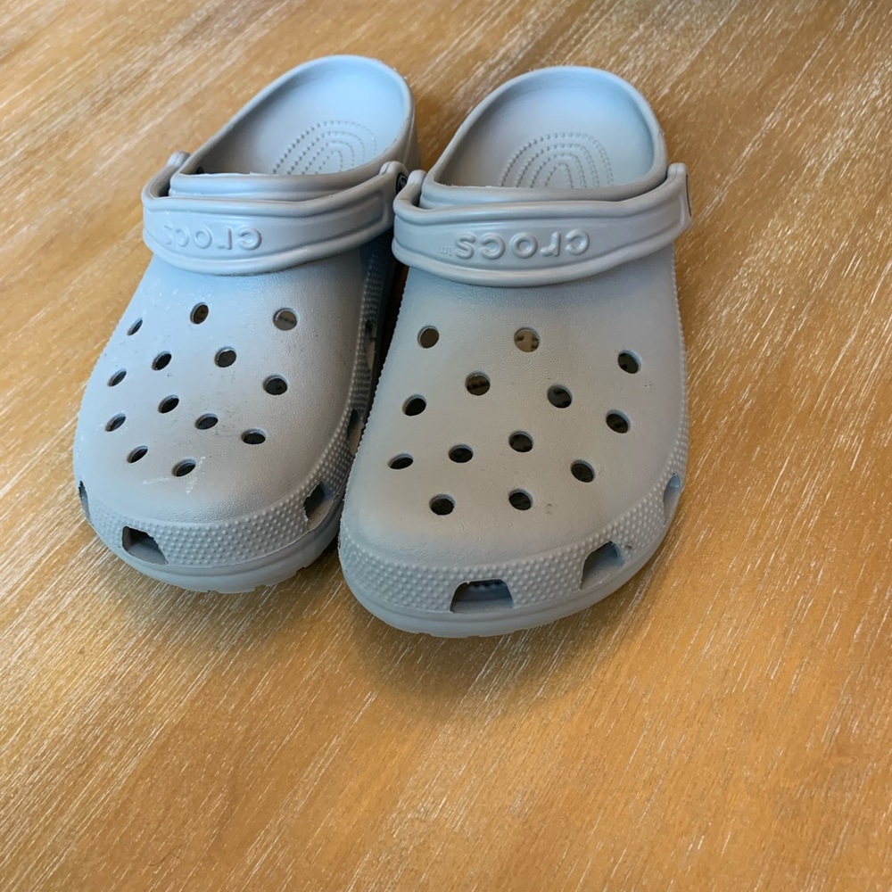 Women's size 9 gray Crocs